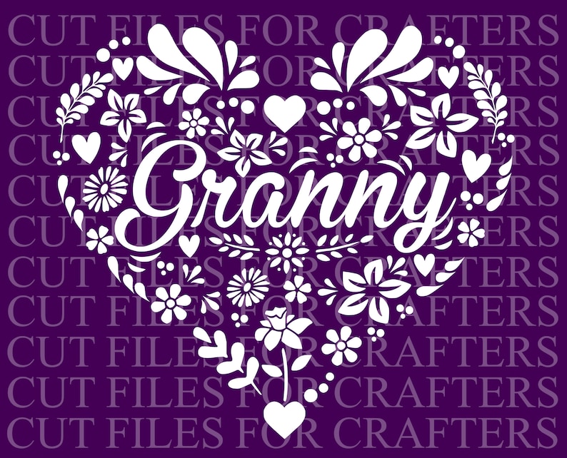Download Granny Svg The Best Granny In The World Svg Grandma Svg ...
