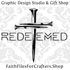 Redento Svg, Redento Maglietta Svg, Redento Png, Redento Sublimazione Svg, Redento Tazza Svg, Croce Unghie Svg, Cristiano Svg, Cristiano Maglietta Svg,