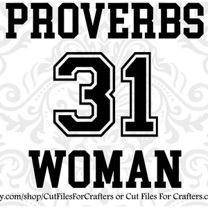 Provérbios 31 Mulher Svg, ela está vestida de força e dignidade, ri sem medo do futuro, levanta um aleluia, forte e corajosa