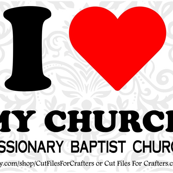 I Love My Church Svg, Personalized Church Svg, Christian Svg, Worship Team Svg, Christian T Shirt Sublimation, Christian T Shirt Svg