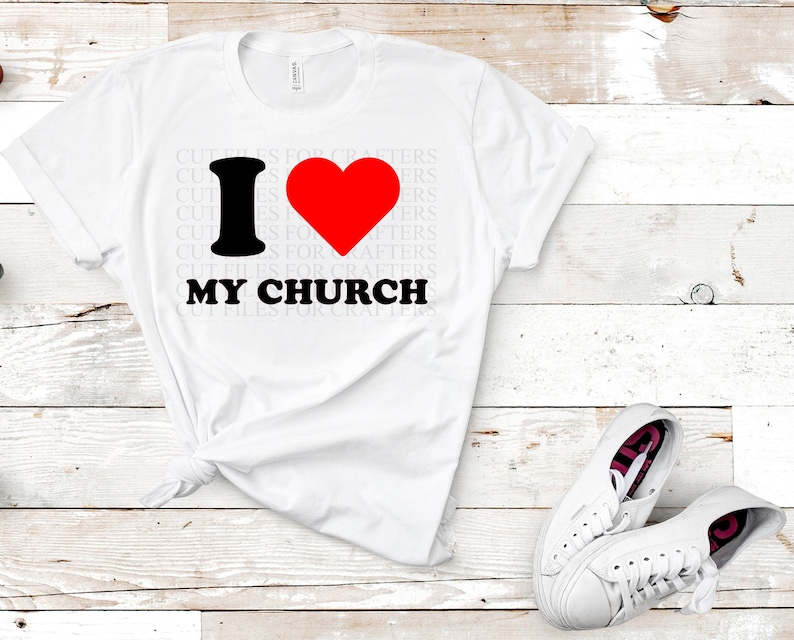 Free Free 96 I Love My Church Svg SVG PNG EPS DXF File