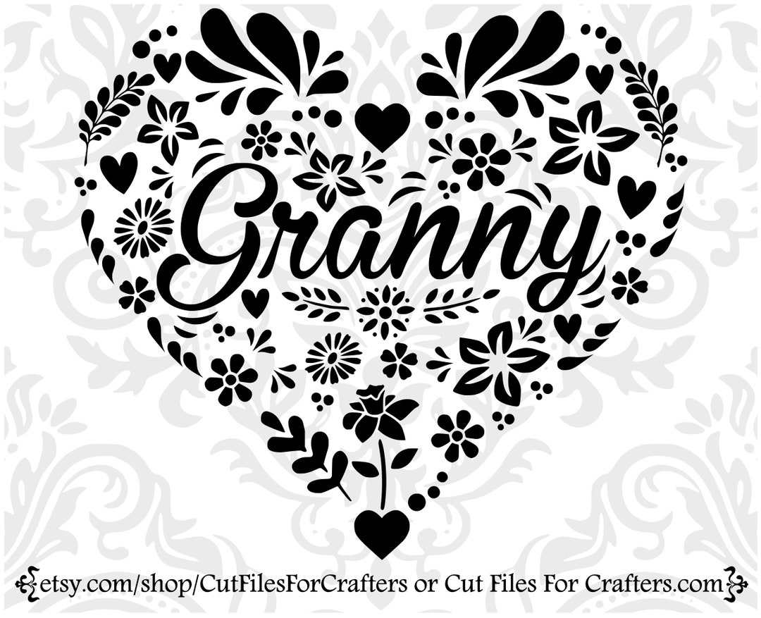 Granny Svg, the Best Granny in the World Svg, Grandma Svg, the Best ...