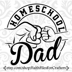 Homeschool Dad Svg, Homeschool Svg, Homeschool Shirt Svg, Homeschool Parent Svg, Homeschool Mom Svg, The Best Life Svg, Homeschool Life Svg