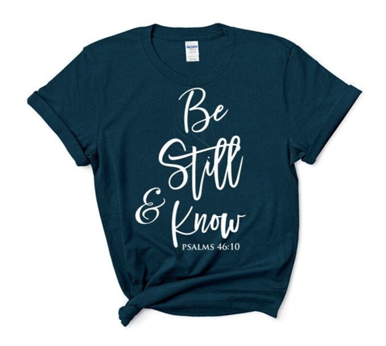 Be Still and Know That I Am God Svg Be Still and Know Svg | Etsy
