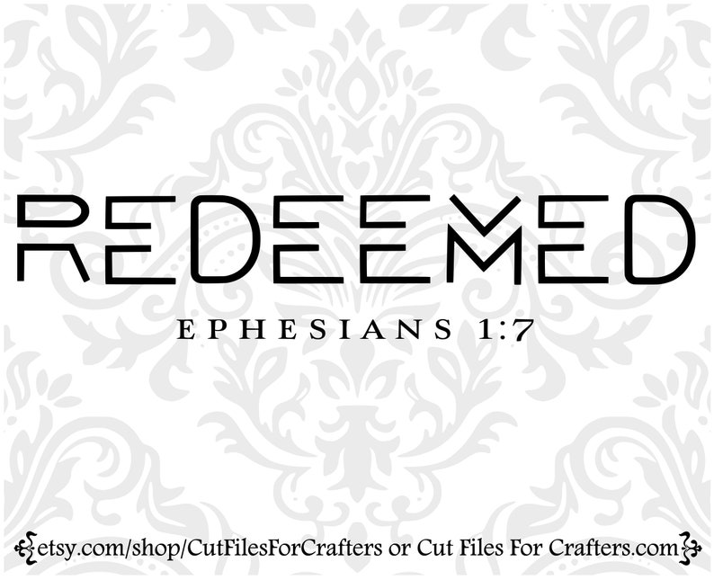 Redeemed Svg Redeemed Shirt Svg Redeemed Sublimation Svg Etsy