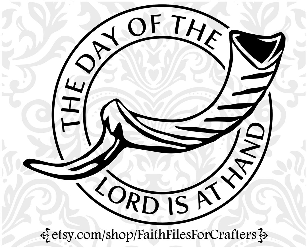 Shofar Svg, Shofar Shirt Svg, Shofar Sublimation Svg, Christian Svg