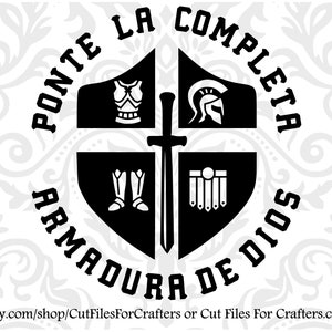 La Armadura De Dios Svg, Ponte La Completa Armadura De Dios Svg, Efesios 6:11 Svg, Ponerse La Armadura De Dios Svg, Cristiano Svg,