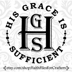 Sua grazia è sufficiente Svg, Salvato dalla sua grazia Svg, Cristiano Svg, Camicia cristiana Svg, Immeritato favore immeritato di Dio Svg, 2 Corinzi 12:9