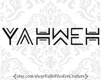 YAHWEH Svg, YAHWEH Png, YAHWEH Sublimation, Christian Svg, Christian Shirt Svg, Christian Cut File Svg, Christian Sublimation Svg, Christian