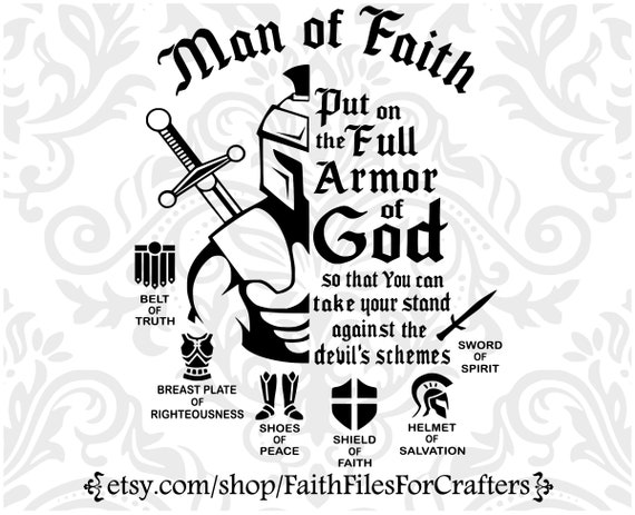 Shield and Sword Key Ring Armor of God Shield of Faith 