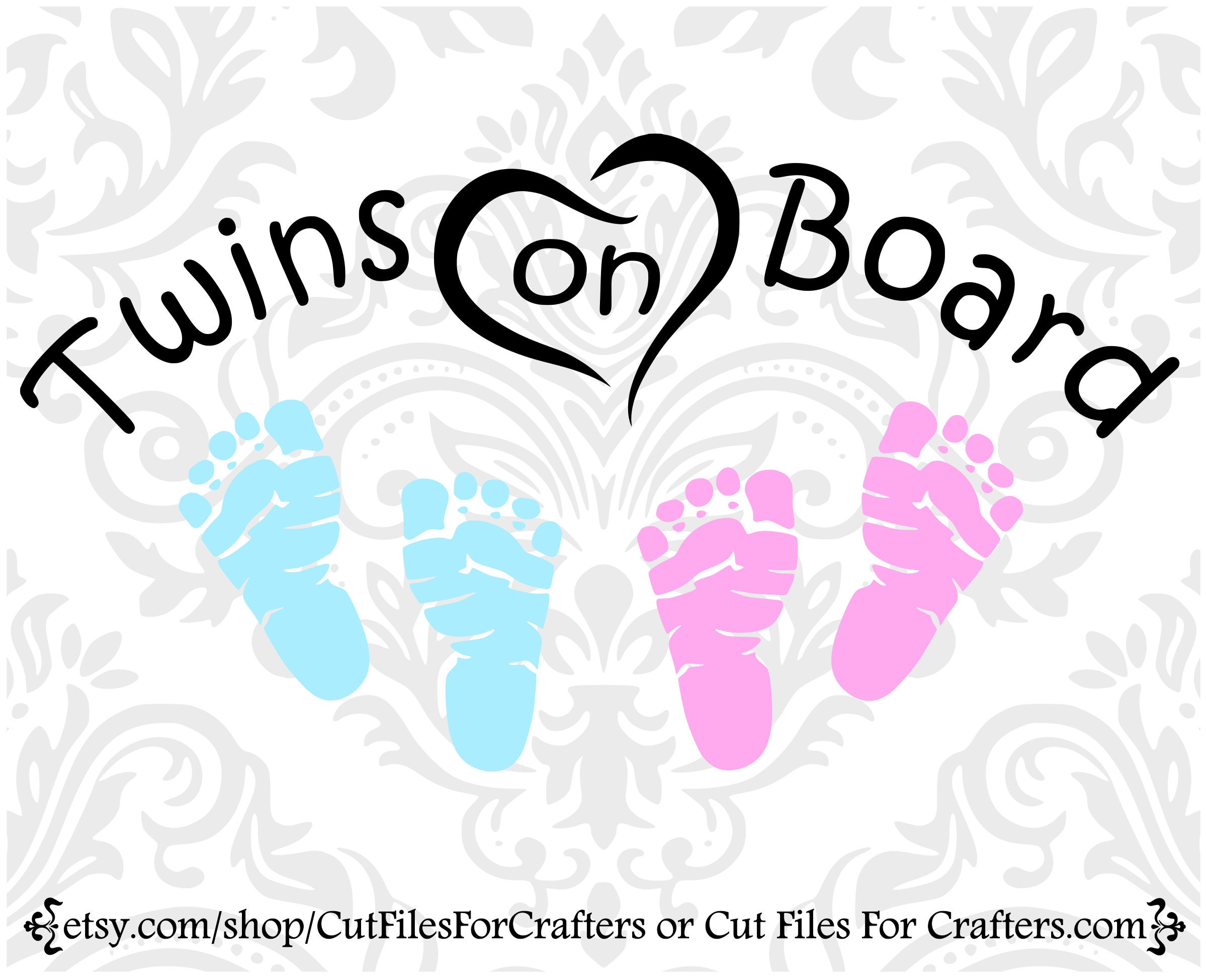 Twins On Board Svg Baby On Board Bebe A Bordo Babies On Etsy Twins On Board Svg Baby On Board Bebe A Bordo Babies On Etsy
