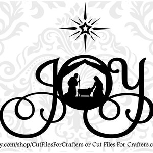 Luz de la Natividad de la Alegría Svg, Natividad Svg, Alegría al Mundo El Señor es El Señor viene Svg, Navidad Natividad Svg, Estrella de Navidad Svg, Bebé Jesús Svg,
