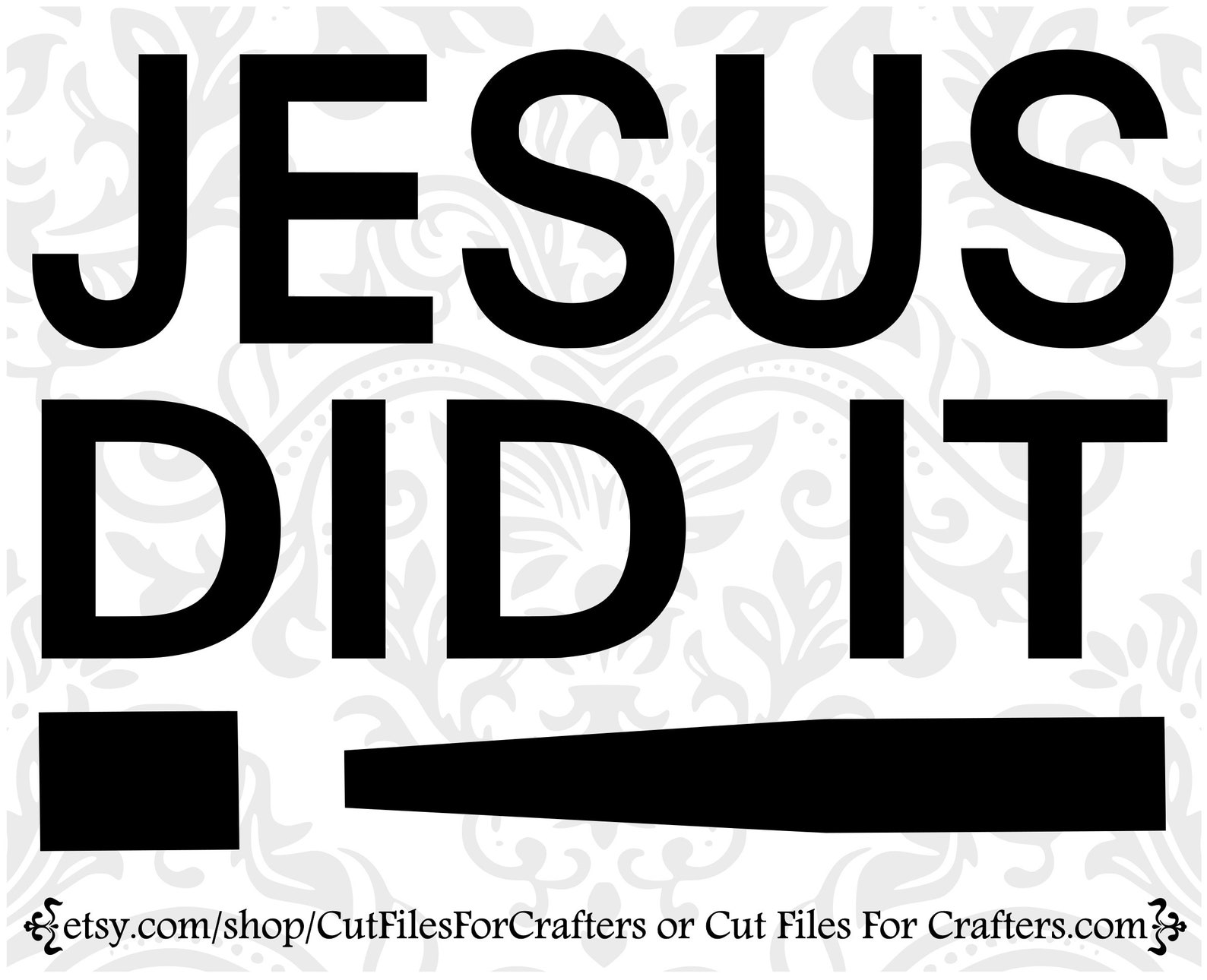 Jesus Did It Svg Put A Praise on It Svg Worship Svg Etsy