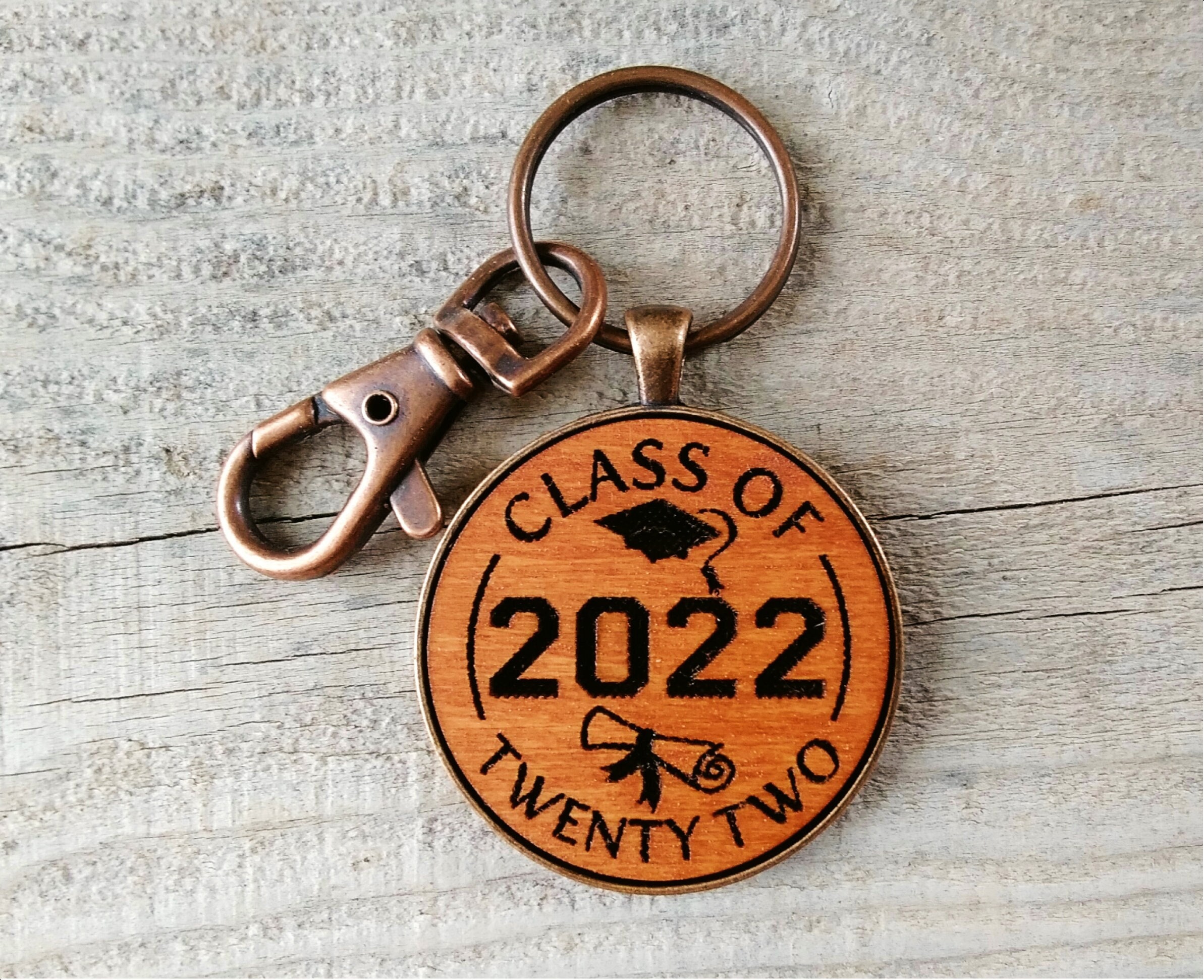 Class of 2022 Laser Engraved Key Chain 