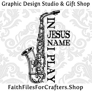 Au nom de Jésus, je joue du Svg du saxaphone, créé pour adorer, fait pour adorer, élever un alléluia, si les étoiles étaient faites pour adorer, alors je le ferais