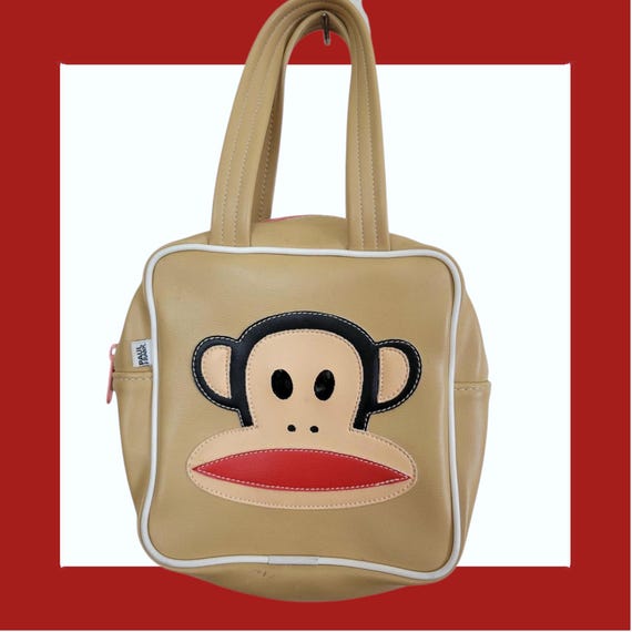 Vintage 2005 Paul Frank Mini Tote Bag - Funky Monkey Face  display picture 1