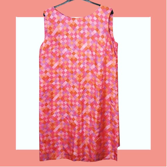 harlequin dress orange Ruffled Harlequin Orange Black Dress Maryam Keyhani