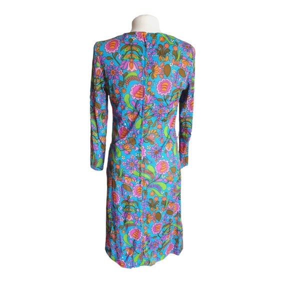 Flower power colourful vintage 1960s psychedelic … - image 4