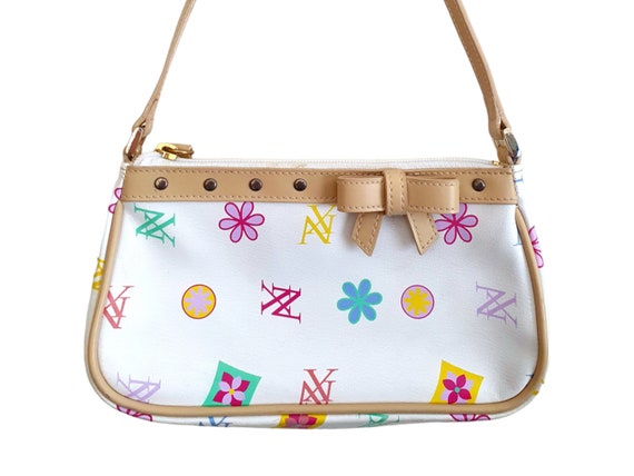 Louis vuitton baguette bag white sale
