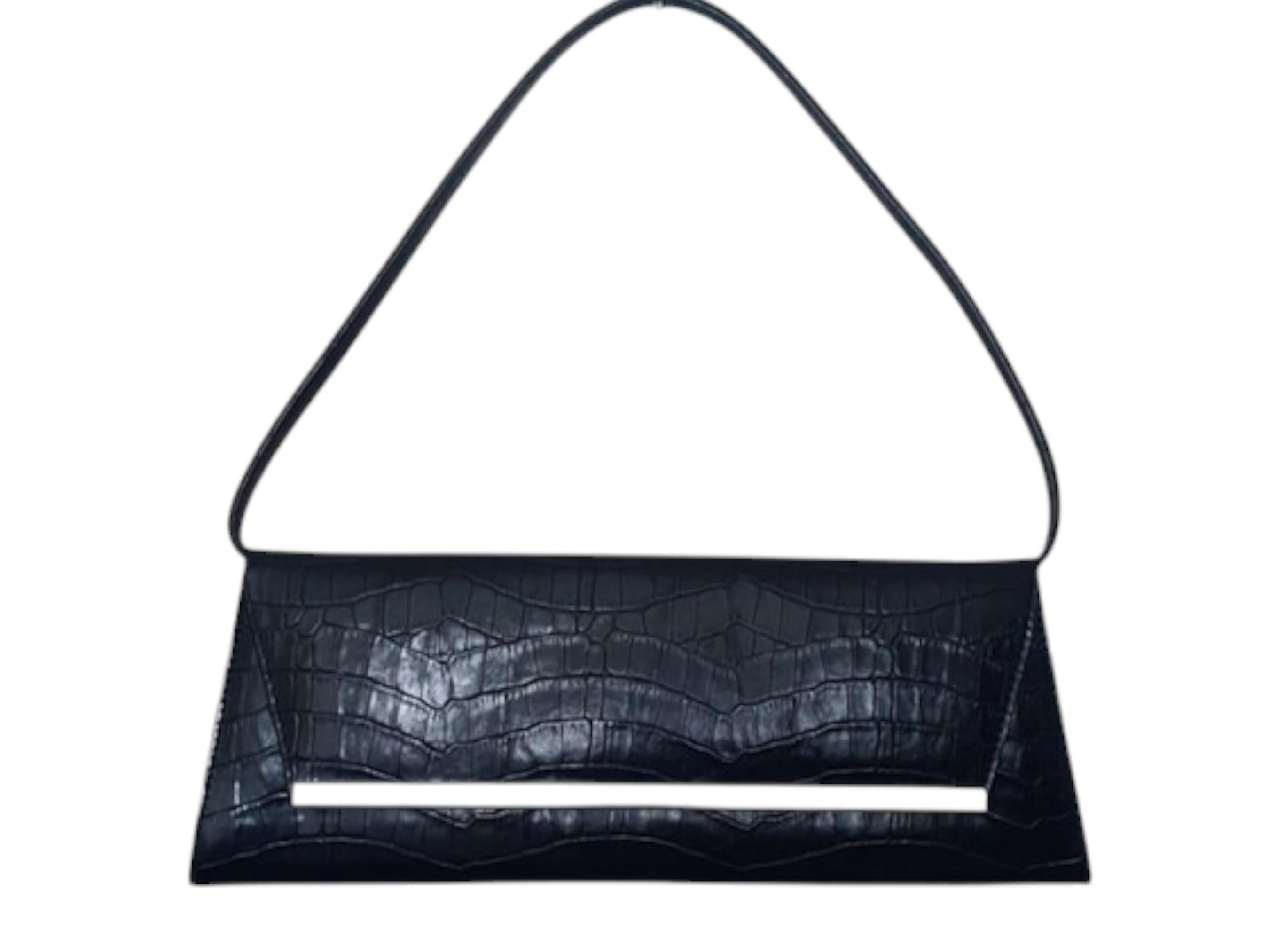 ショルダーバッグ・ポシェット Guess AVIS Saffiano triangle logo baguette bag HO1A3A05 Root category | GUESS Factory
