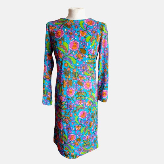 Flower power colourful vintage 1960s psychedelic … - image 6