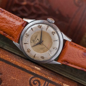 Orologio meccanico Vintage Herma K2 da uomo anni 60 rivisto. Orologio francese orologio classico regalo per gli uomini orologio retro Etsy Italia