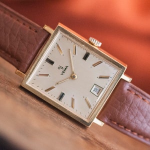 Montre Mécanique Homme Yema Vintage à Restaurer - Ancien Modèle - Occasion