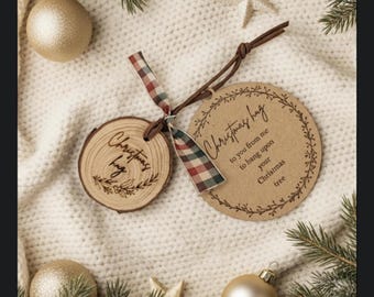 Little Hug Christmas decoration by Daisydoor Crafts, Christmas gift, stocking filler,