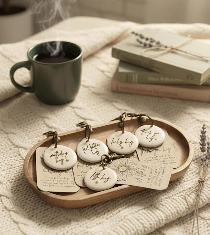 Little Hug Keyring: Pocket Hug with poem image 14