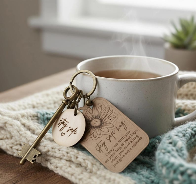 Little Hug Keyring: Pocket Hug with poem image 11
