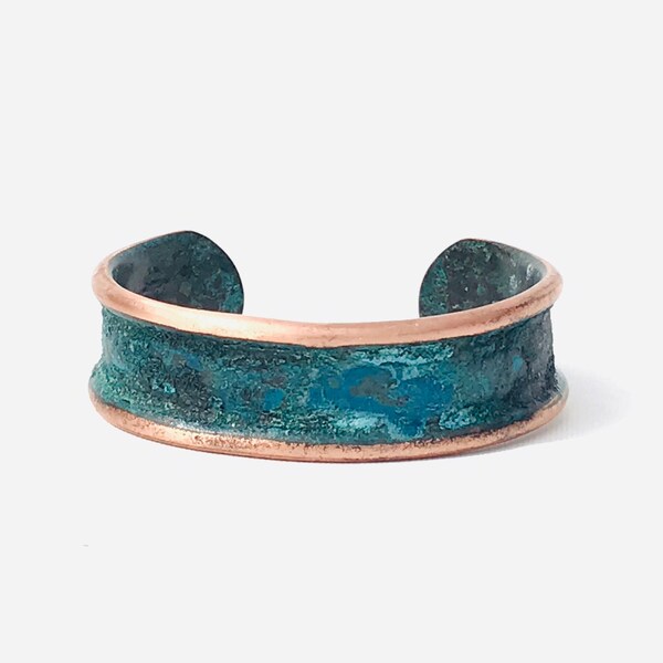 Mens Copper Bracelet homme Native American Turquoise Cuff Bracelet Fathers Day Gift from Daughter Viking Bracelet Cadeau Maitresse