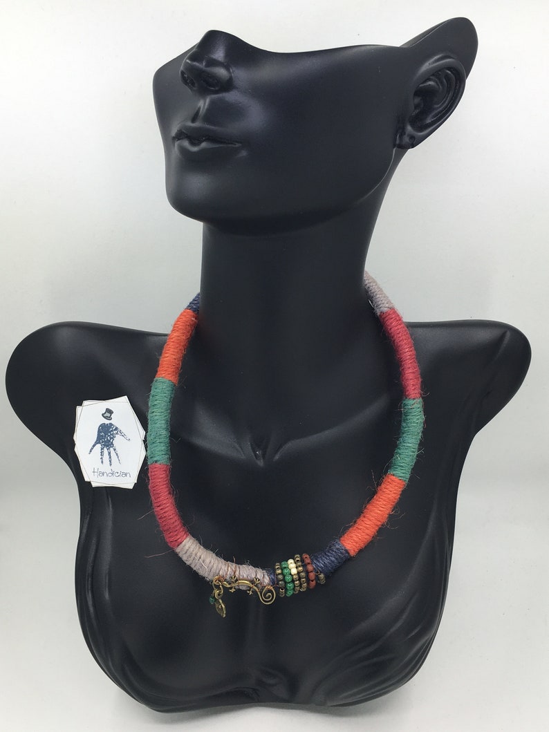 Bohemian Choker Necklace Gift for Women Collier femme Statement Necklace Multicolor Turquoise Choker Bridesmaid Gift for Her