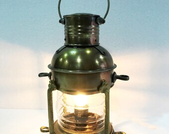 Antique Brass 7/" Minor Oil Lamp Nautical Maritime Lantern Light Best Gift Item