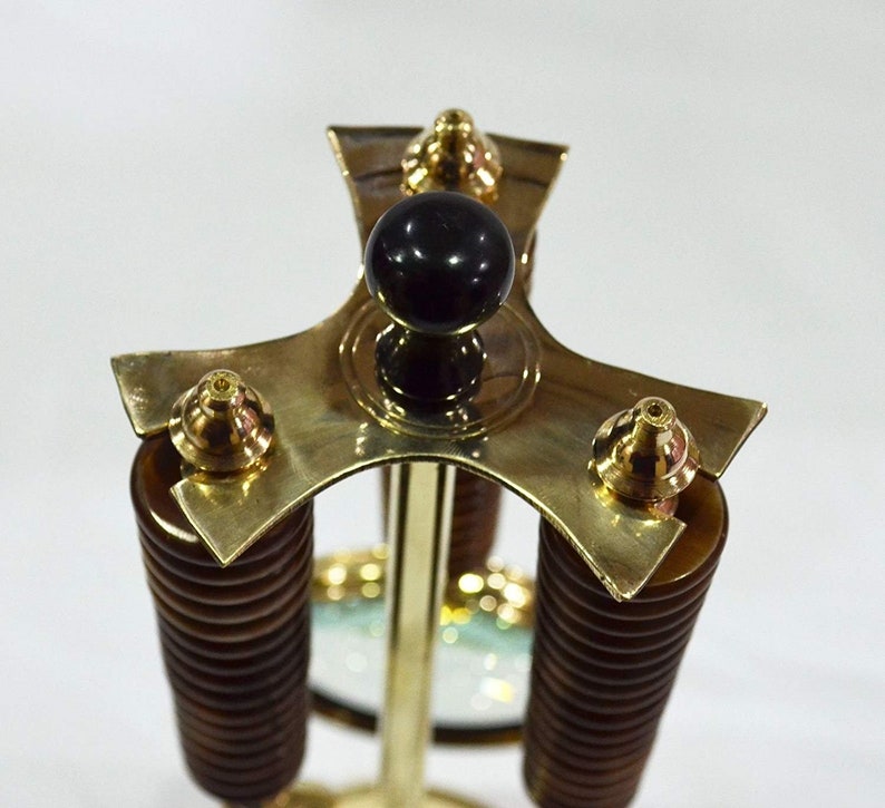 Table Decorative Brass Magnifying Glass Bottle & Letter Opener Etsy