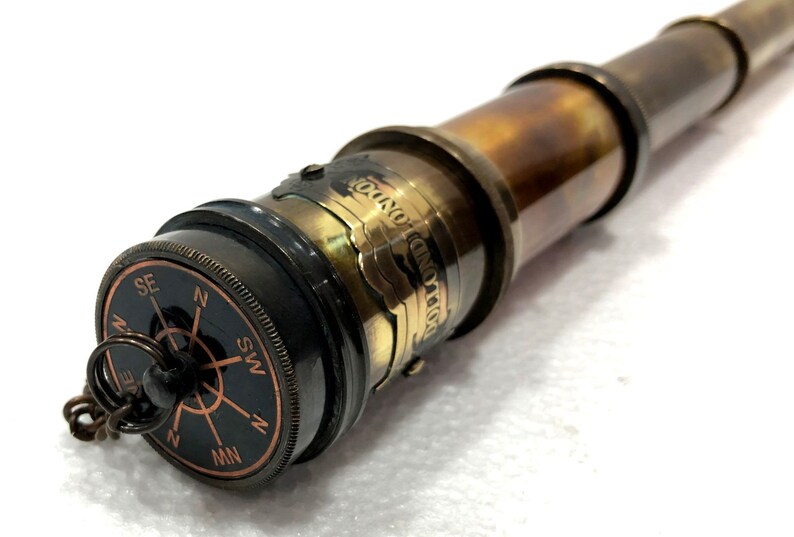 Antique Maritime Brass Dolland London Telescope Nautical Etsy