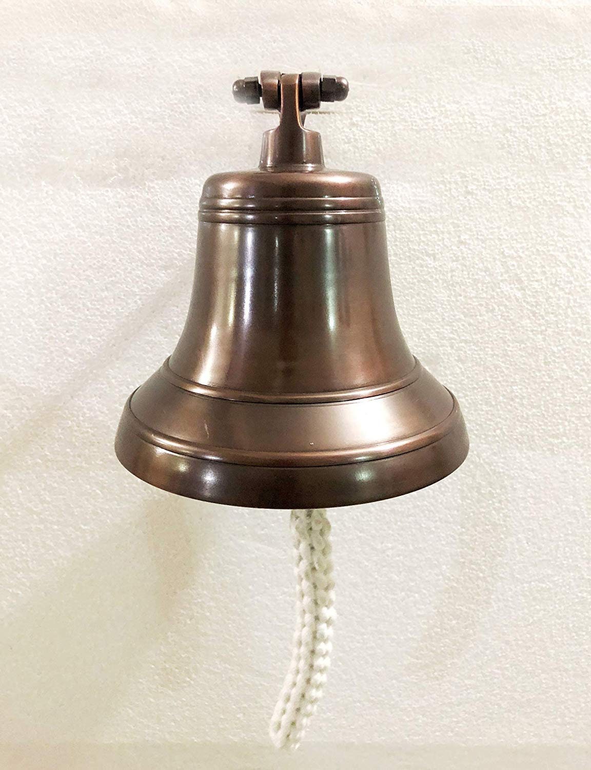 Solid Brass 7 Copper Antique Ship Bell Ring Home Kitchen Etsy