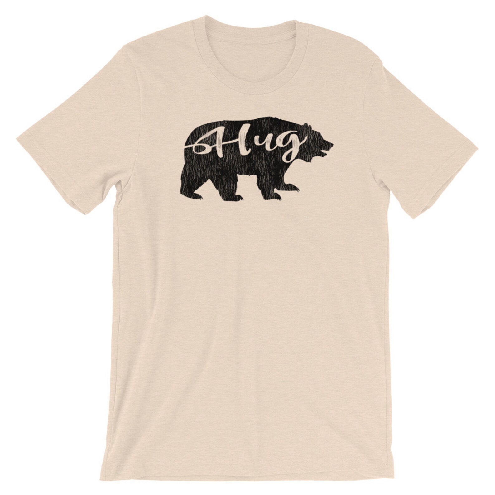 Bear Hug Shirt // Bear Hugs // Distressed Graphic Tee // Outdoors Shirt // Bear Gift // Grizzly