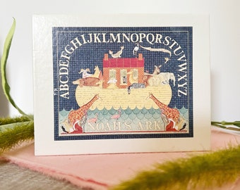 1990 Lang Graphics Ltd. Noah's Ark Stationary Set by Ellen Stouffer