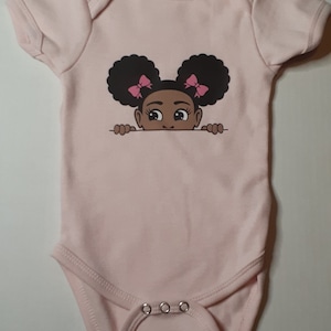 Pin de Rushe' Noble em Afro puff baby