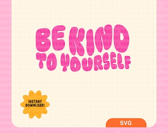 Be Kind SVG || Handlettered Design | Quotes Svg | Hand written | Commercial Use | Cricut Cut File | Single Layer | Inspirational Quote