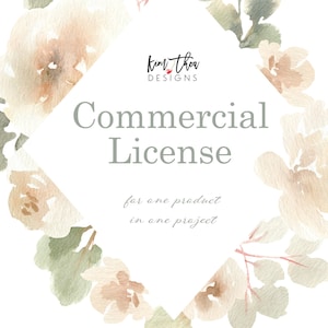 Licence commerciale pour un ensemble d’aquarelle