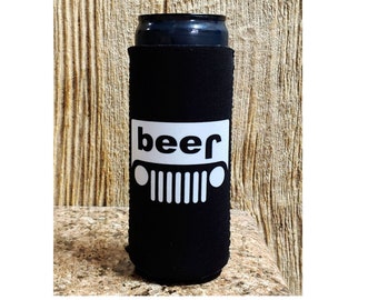 jeep beer koozie