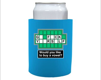 old school foam koozies