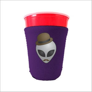Alien in Disguise Neoprene Party Cup Coolie