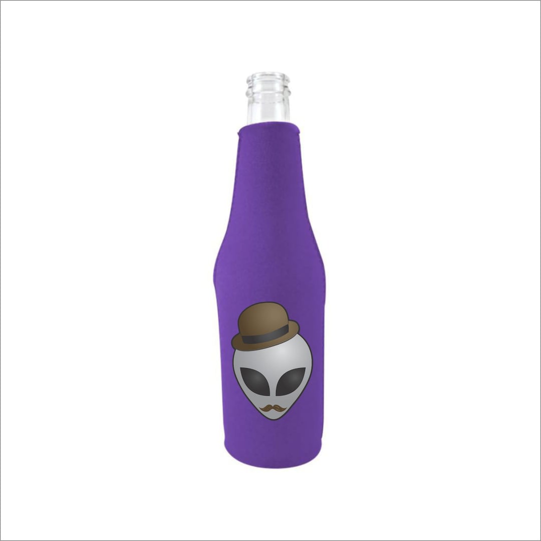 Alien in Disguise Neoprene Beer Bottle Coolie Etsy