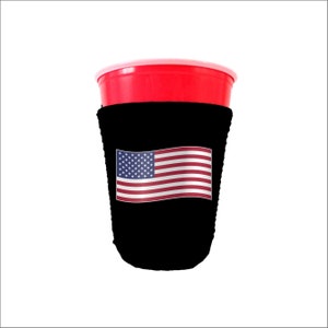 Flags of the Americas Neoprene Party Cup Coolie