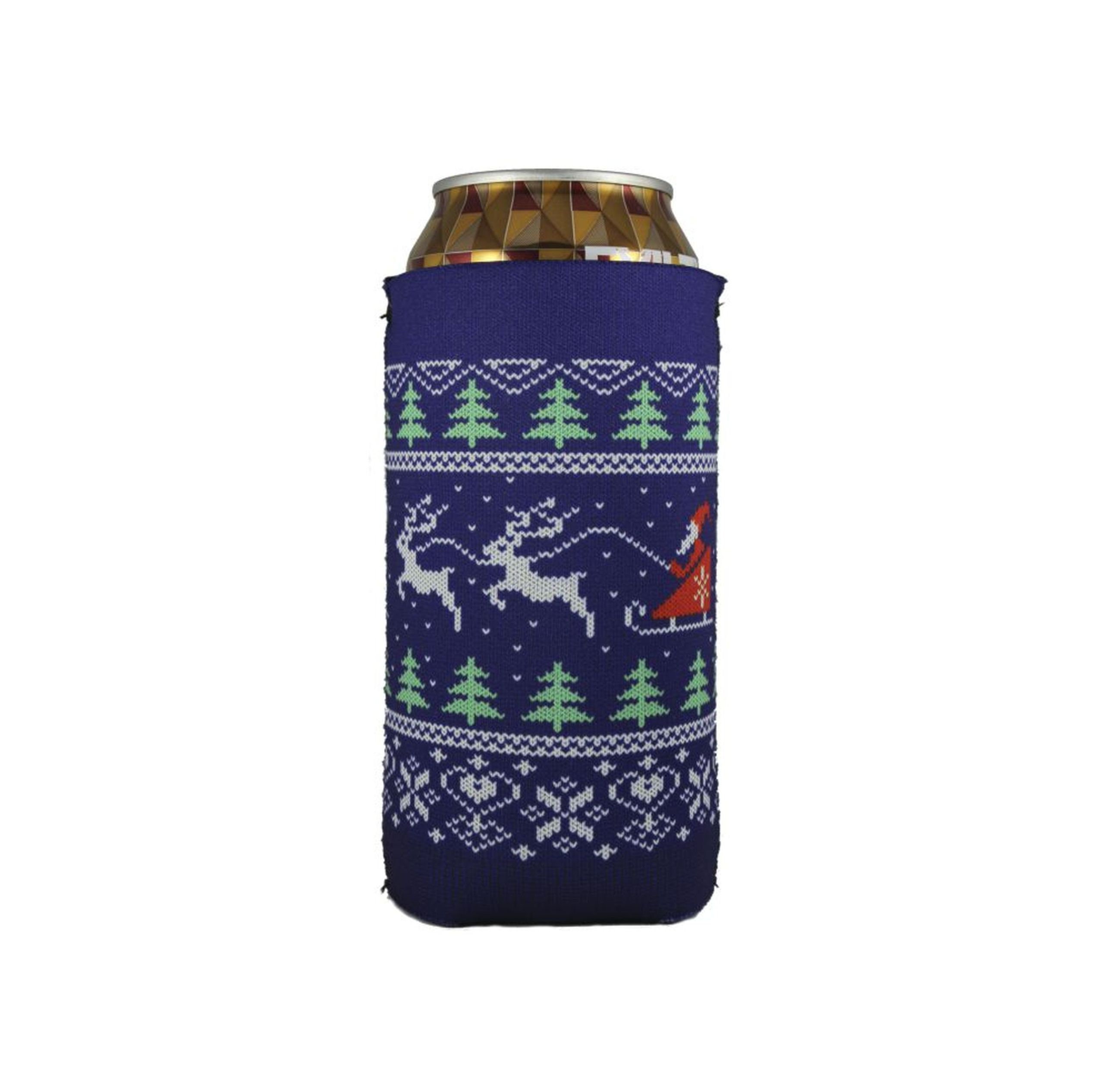 Coolie Junction Christmas Sweater Beer Bottle Coolie