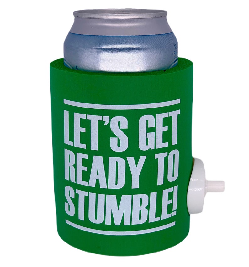 Let S Get Ready To Stumble Party Starter Shotgun Can Coolie Kitchen Dining Home Living Stokfella Com