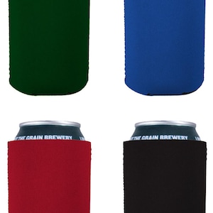 Blank Neoprene 16 oz. Can Coolie Variety Color 4-Pack. FREE Shipping.