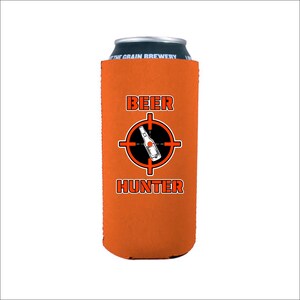 Beer Hunter 16 oz. Neoprene Can Coolie